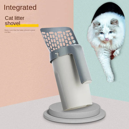 Cat Litter Shovel Scoop for Pet Filter Clean Toilet Garbage Picker Cat Supplies Kitty Accessory Cat Litter Box Self Cleaning